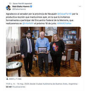 Affaire Parrilli: No escuchamos la asunción del error por parte de AMIA ni del Rabino Hamra- Aldo Donzis